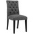 Duchess Fabric Dining Chair, Grey, Fabric 10780