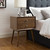 Dispatch Nightstand, Brown, Wood 10927