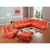 Waverunner Sofa Set in Orange
