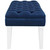 Valet Velvet Bench, Navy, Fabric 11467