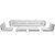 Harmony Eight PCS Outdoor Patio Aluminum Sectional Sofa Set, White, Rattan 11697