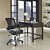 Edge Leatherette Office Chair in Black