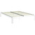 Corinne King Bed Frame, White, Metal 12372