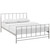 Estate King Bed, Grey, Metal 12398