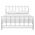 Estate King Bed, Grey, Metal 12398