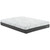 Elysse King CertiPUR-US® Certified Foam 12" Gel Infused Hybrid Mattress, White, Fabric 12452
