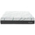 Elysse King CertiPUR-US® Certified Foam 12" Gel Infused Hybrid Mattress, White, Fabric 12452