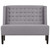 Achieve Upholstered Fabric Settee, Grey, Fabric 13124