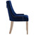 Pose Upholstered Fabric Dining Chair, Navy, Fabric 13130