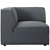Mingle Corner Sofa, Grey, Fabric 13196
