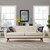Engage Upholstered Fabric Sofa, Fabric, Beige 13239