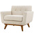 Engage Armchair and Sofa Set of 2, Fabric, Beige 13249