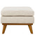 Engage Upholstered Fabric Ottoman, Fabric, Beige 13320