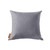 Convene Two Piece Outdoor Patio Pillow Set, Fabric, Grey Gray 13460