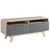 Origin 47" TV Stand, Wood, Grey Gray Natural 13565