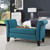 Rendezvous Bench, Fabric, Aqua Blue 13589