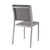 Shore Side Chair Outdoor Patio Aluminum Set of 2, Aluminum Metal Steel, Grey Gray 13592