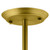 Cherish Brass Metal Pendant Light, Brass Metal Steel, Gold 13845