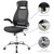 Expedite Highback Office Chair, Fabric, Black 14062