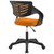 Thrive Mesh Office Chair, Fabric, Orange 14071