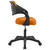 Thrive Mesh Office Chair, Fabric, Orange 14071
