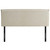 Camille Queen Upholstered Fabric Headboard, Queen Size, Fabric, Beige, 14362
