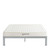 Emma 6" Full Mattress, Full Size, Fabric, White, 14446