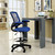 Veer Drafting Stool in Blue
