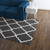 Marja Moroccan Trellis 5x8 Area Rug, Fabric, Multi Grey Gray 14738