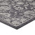Kazia Distressed Floral Lattice 5x8 Area Rug, Fabric, Multi Grey Gray 14778