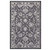 Kazia Distressed Floral Lattice 8x10 Area Rug, Fabric, Multi Grey Gray 14779