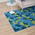 Andela Interlocking Block Mosaic 8x10 Area Rug, Fabric, Multi Navy Blue 14783