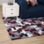 Andela Interlocking Block Mosaic 8x10 Area Rug, Fabric, Multi Red 14787
