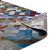 Lavendula Triangle Mosaic 8x10 Area Rug, Fabric, Multi Colorful 14805