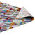 Arisa Geometric Hexagon Mosaic 4x6
 Area Rug, Fabric, Multi Colorful 14821