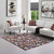 Arisa Geometric Hexagon Mosaic 8x10 Area Rug, Fabric, Multi Colorful 14823