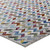 Gemma Chevron Mosaic 4x6 Area Rug, Fabric, Multi Colorful 14824