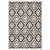Kalinda Rustic Vintage Moroccan Trellis 5x8 Area Rug, Fabric, Multi Brown 14891