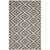 Jagged Geometric Diamond Trellis 8x10 Indoor and Outdoor Area Rug, Fabric, Grey Gray 14918