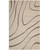 Surge Swirl Abstract 8x10 Indoor and Outdoor Area Rug, Fabric, Multi Beige 14926