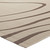 Surge Swirl Abstract 8x10 Indoor and Outdoor Area Rug, Fabric, Multi Beige 14926