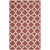 Cerelia Moroccan Trellis 8x10 Indoor and Outdoor Area Rug, Fabric, Multi Red 14936