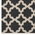 Cerelia Moroccan Trellis 5x8 Indoor and Outdoor Area Rug, Fabric, Multi Black 14937