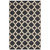 Cerelia Moroccan Trellis 8x10 Indoor and Outdoor Area Rug, Fabric, Multi Black 14938