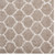 Solvea Moroccan Trellis 5x8 Shag Area Rug, Fabric, Multi Beige 14971