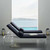 Perspective Cushion Outdoor Patio Chaise Lounge Chair, Fabric Aluminium, White Navy 15373