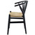 Flourish Spindle Wood Dining Side Chair, Wood, Black 15385