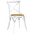 Gear Dining Side Chair Set of 2, Wood, White 15451