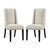 Baron Dining Chair Fabric Set of 2, Fabric, Beige 15667