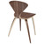 Vortex Dining Side Chair in Dark Walnut
